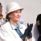 22. mai: Dronning Sonja er til stede ved åpningen av de 67. Festspillene i Bergen. Foto: Marit Hommedal / NTB scanpix